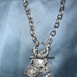 Gorgeous vintage  Native American Aztech kachina necklace great piece!! Heavy