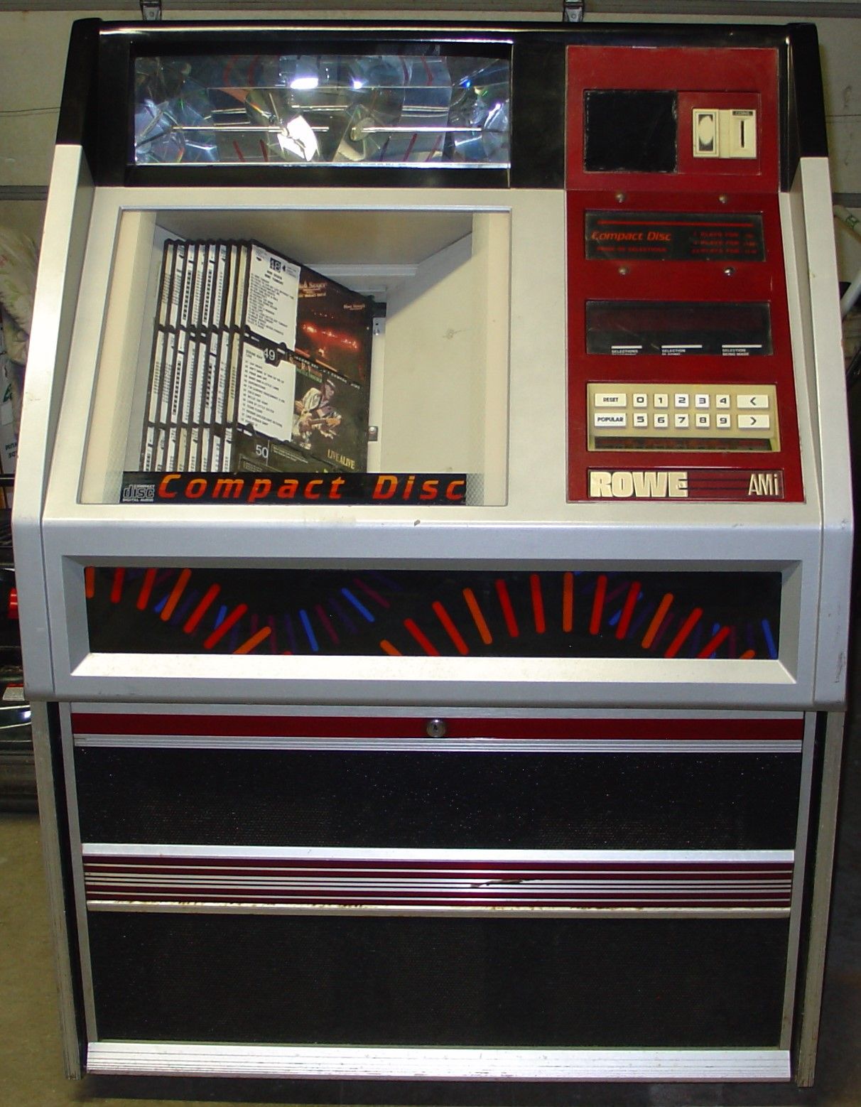 Rowe AMI Jukebox CD Music CD-51