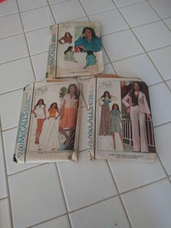 Vintage Marlo Thomas Collection McCalls Patterns For Sewing