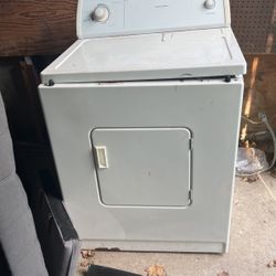 White Electric Dryer