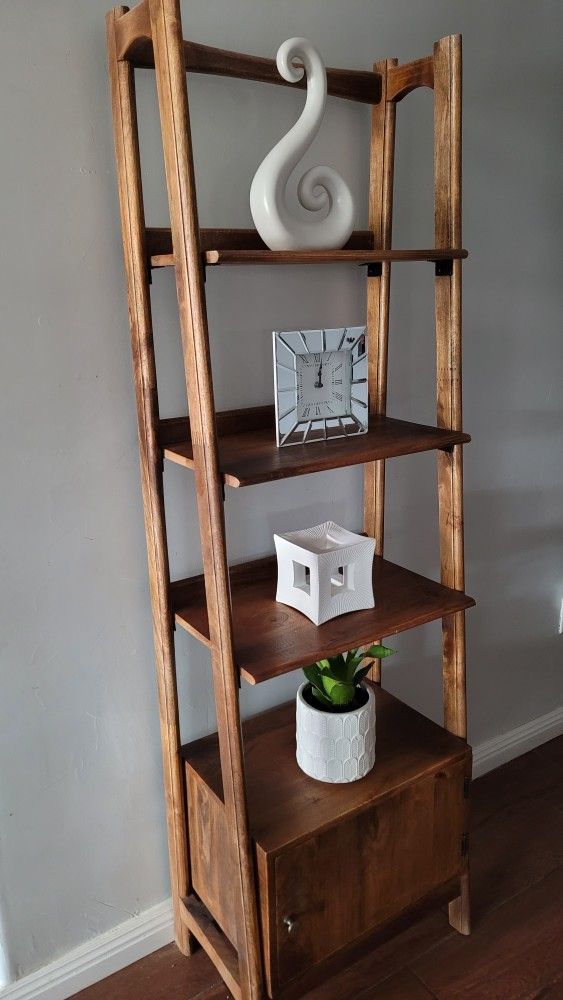 Wood Shelf 70" Tall By 22" Wide And 14" Depth
