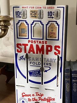 Vintage Stamp Vending Machine