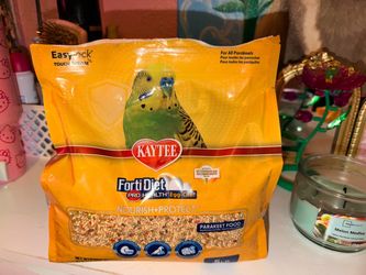 Parakeet bird food