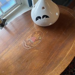 Large Ceramic Halloween Friendly Ghost Luminarie