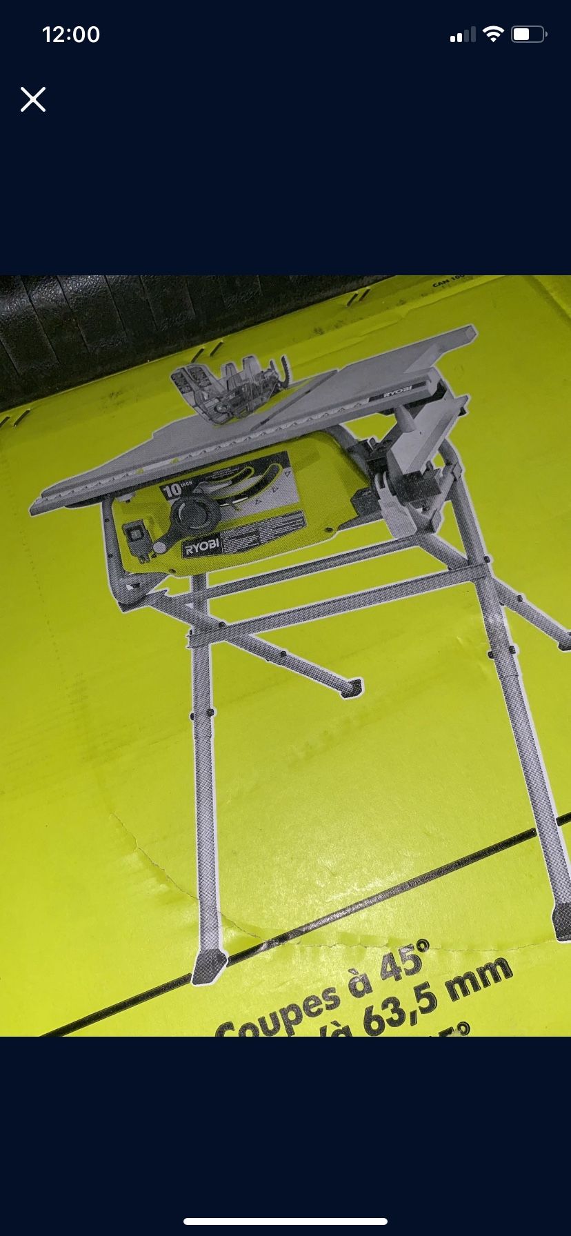 Ryobi Table Saw