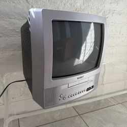 Toshiba CRT TV with DVD