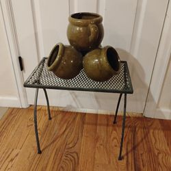 Flower Pot And Stand
