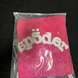Pink Spider Hoodie