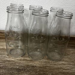 set of 6 farmhouse drinking glasses 