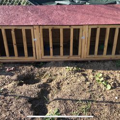 3 stall dog/animal kennel