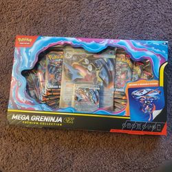 Pokemom Chaos Rising Mega Greninja Box