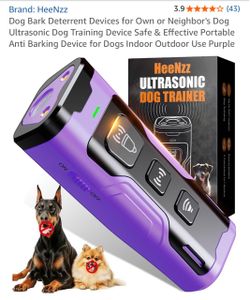 Dog barking device no shocking