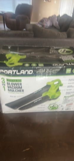 Portland 3-in-1 Electric Blower Vacuum Mulcher