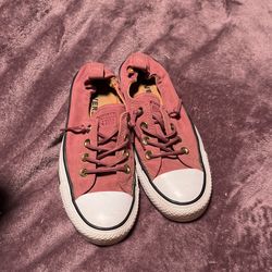 Size 7 Women’s Converse Chuck Taylor All Star Shoreline Pink - 558593F