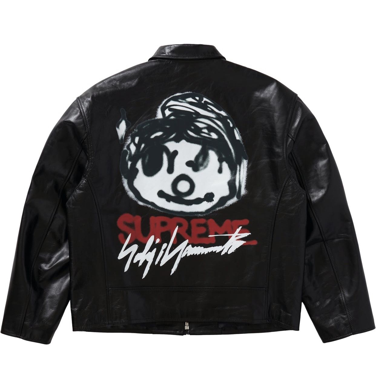 Supreme Supreme®/Yohji Yamamoto® Leather Work Jacket - Medium Size - Black - Brand New