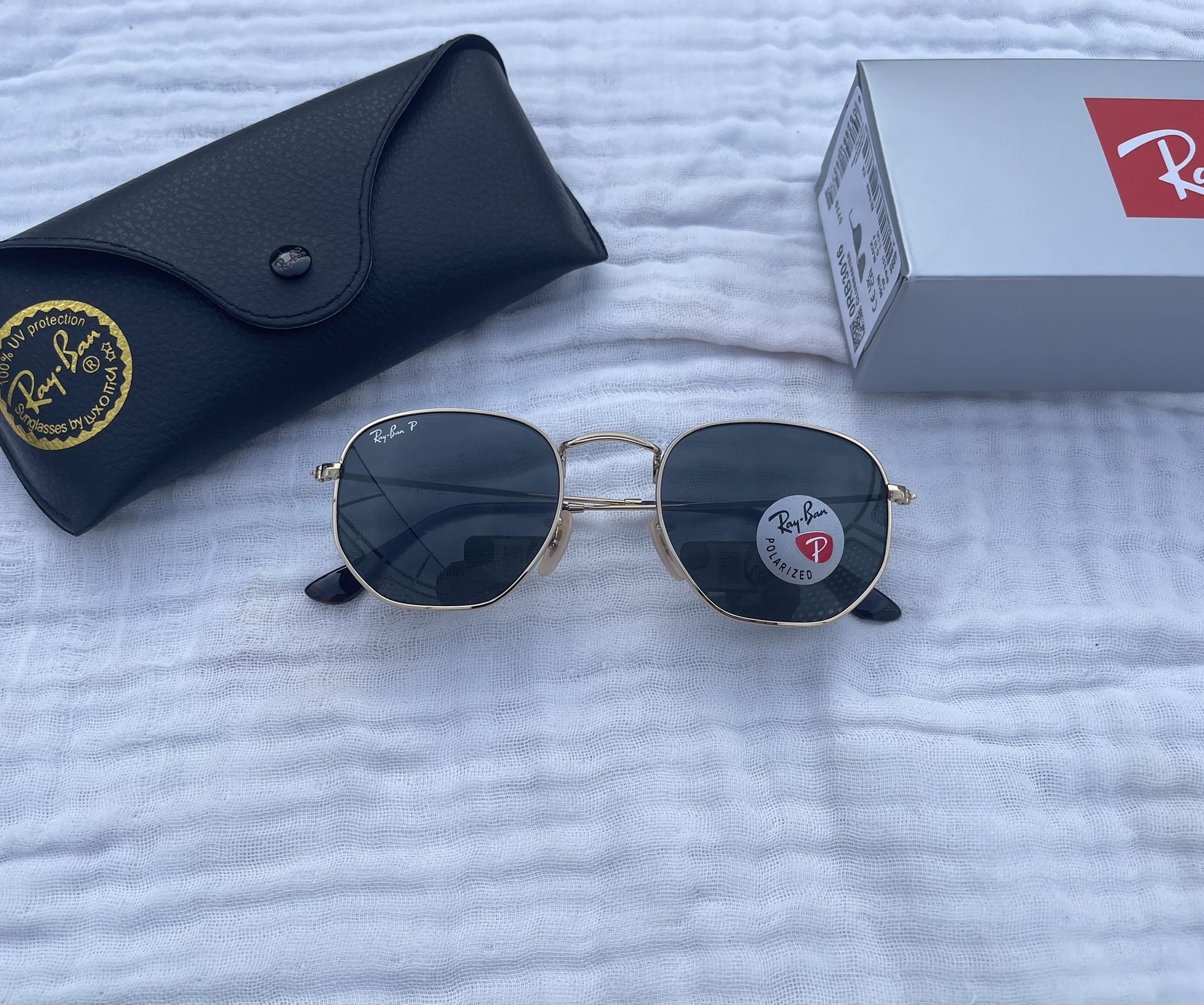 Hexagon 3548 Polarized Lenses Unisex Sunglasses