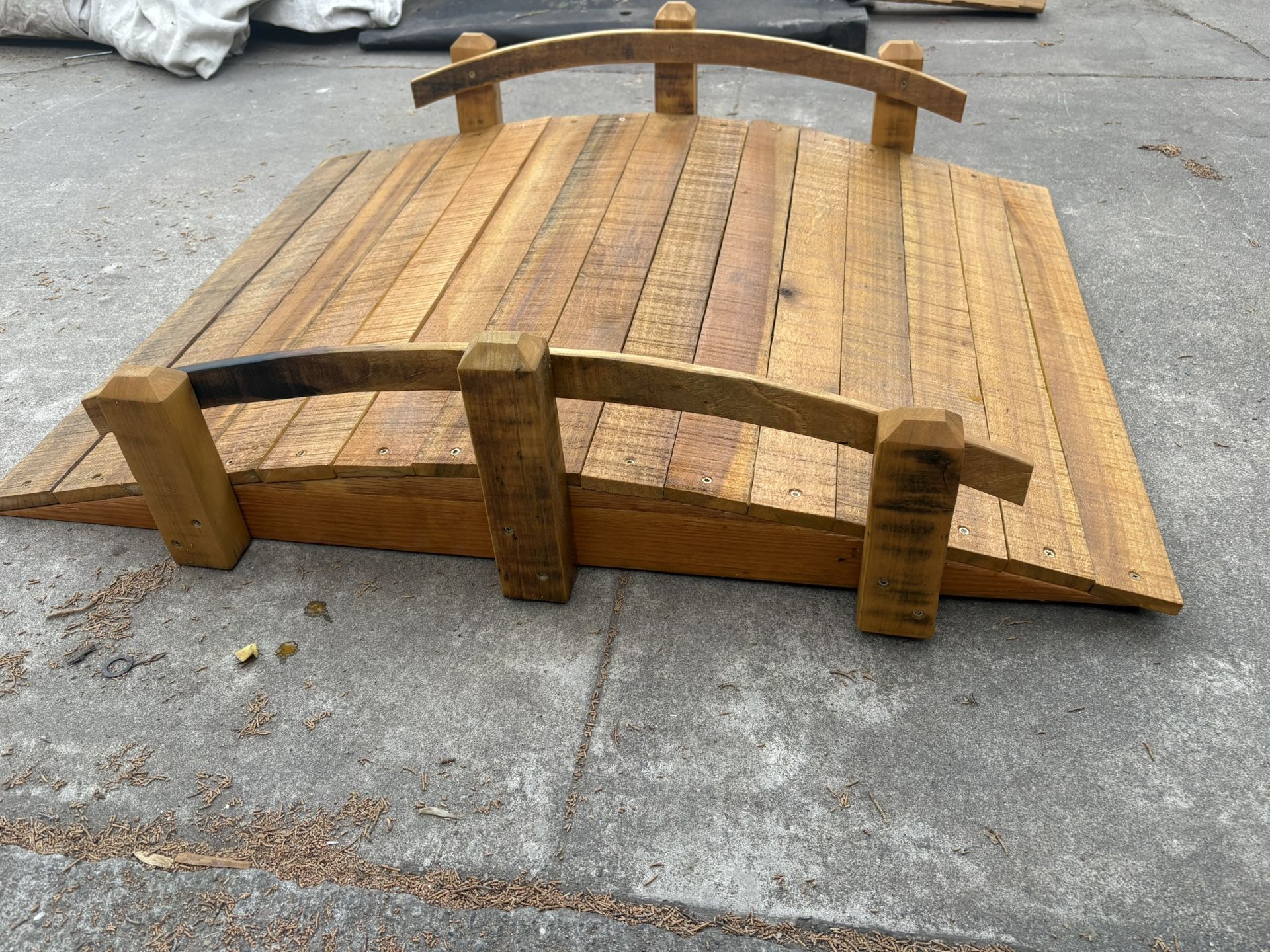 Garden And Yard Decor. Landscaping Bridges