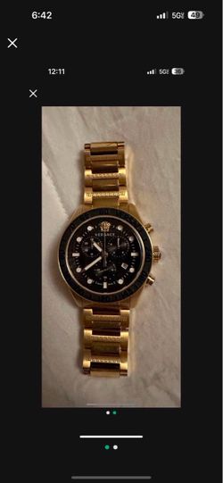 New Versace Watch $1545 selling $1,000 or better cash offer no low balling