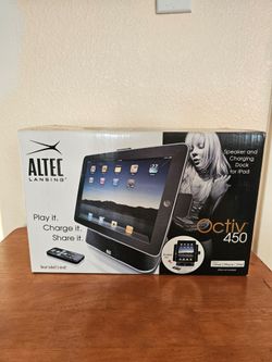 Altec Lansing Octiv 450 iPad Speaker Dock-BRAND NEW