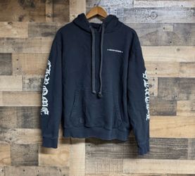 Chrome Hearts Cemetery Cross Spine Hoodie (Pre-owned, Size L)