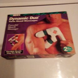 HOME MEDICS DYNAMIC DUO VIBRATING MASSAGER FOR SALE