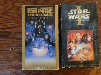 STARS WARS ( THE PHANTOM MENACE ) EMPIRE STRIKES BACK (SPECIAL EDITION )