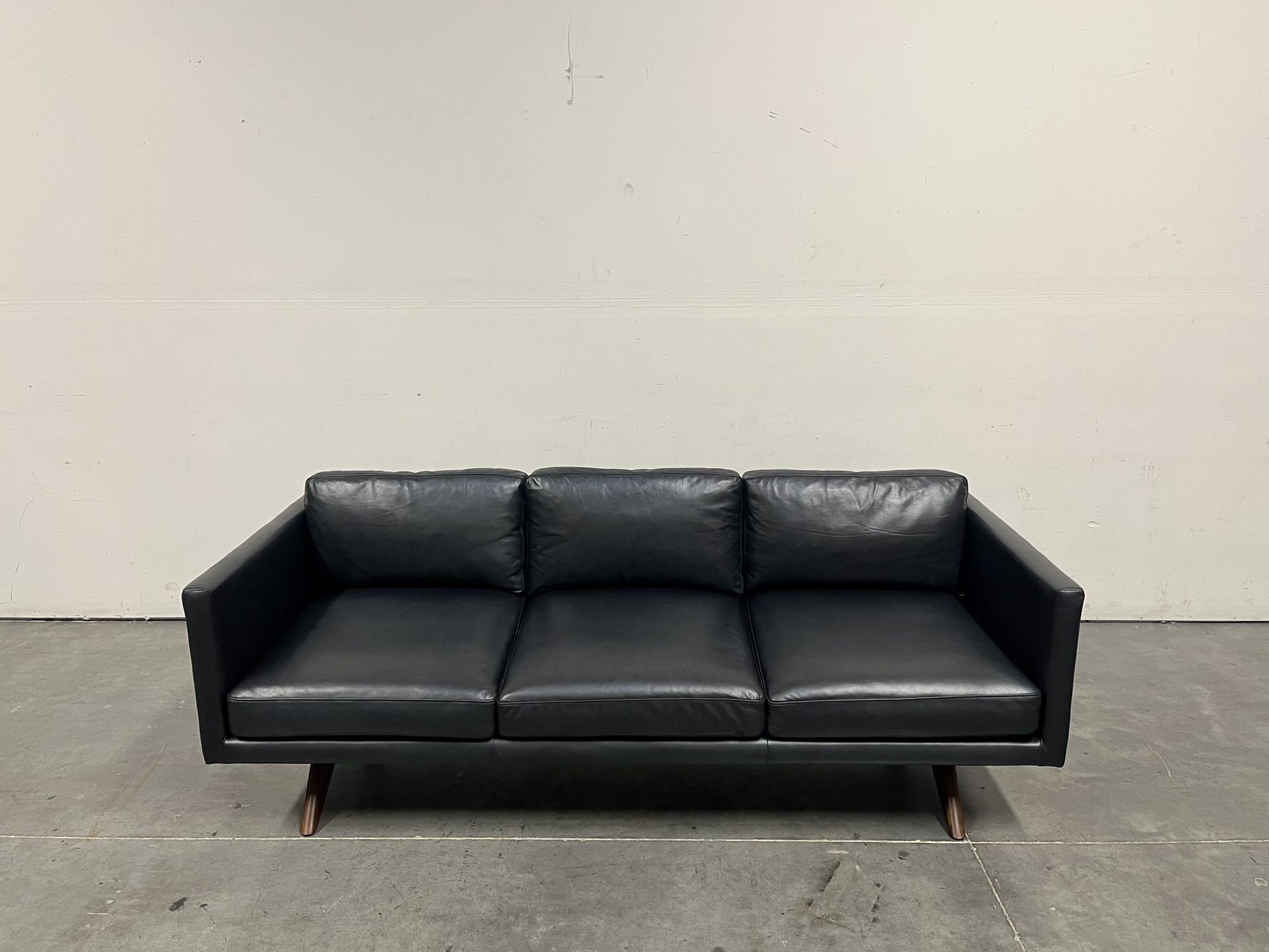 West Elm, Brooklyn Leather Sofa