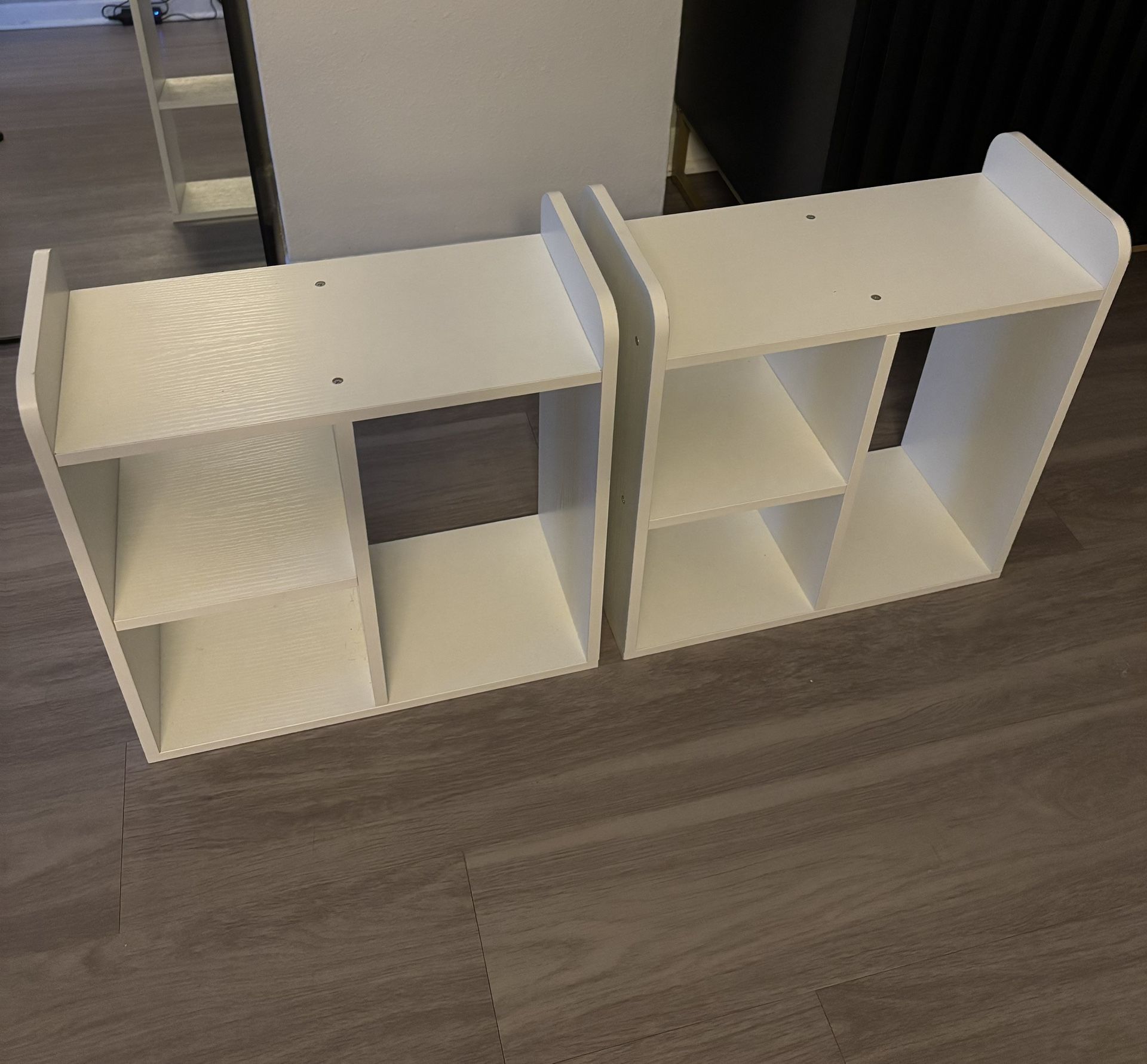 White Cube Bookshelves / Storage Units