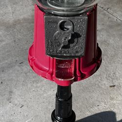 Vintage Gum Ball Machine on Stand