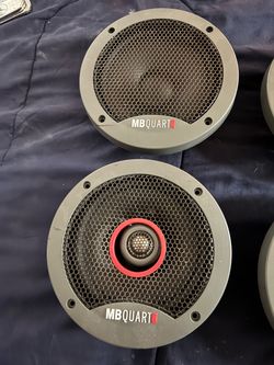 MB Quart 6.5” And 51/4” Mid Bass Q