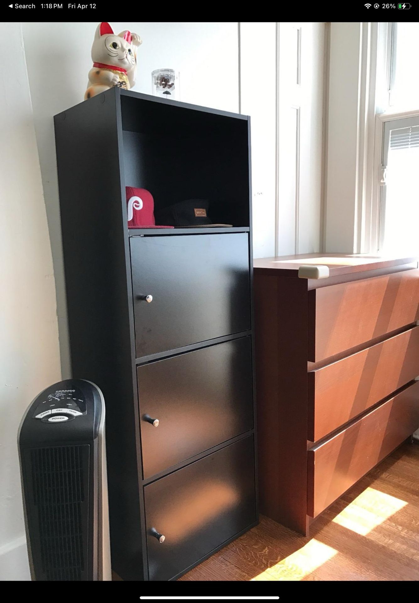 4 Tier Book Shelf Cabinet 