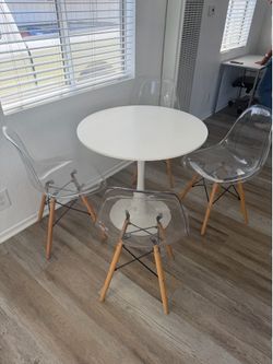 Small dining set for 4 $20