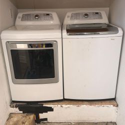 Washer and electric Dryer 