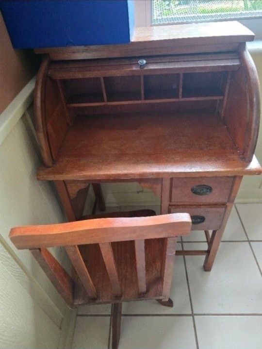 Over a century old child sized desk 
