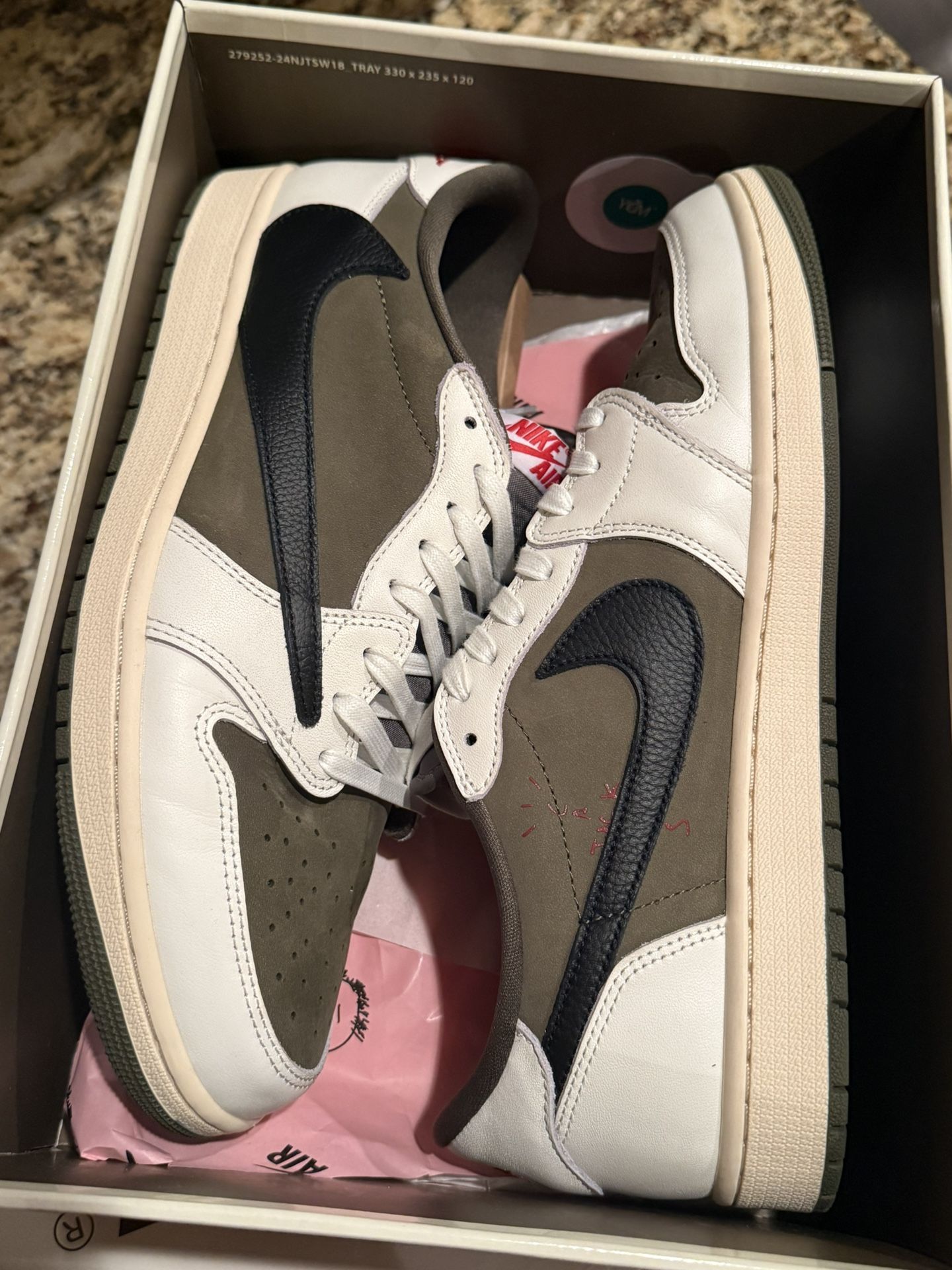 Nike Air Jordan 1 Low Sz 12 Excellent Condition