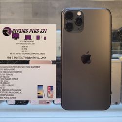 Unlocked Black iPhone 11 Pro 256gb