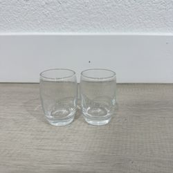 Two Jack Daniel Shot Glasses
