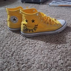 CONVERSE CHUCK TAYLOR CLASSIC ALL YELLOW MENS 10