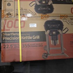 LOCO 22.5” SmartTemp Kettle Charcoal Grill – Brand New In Box