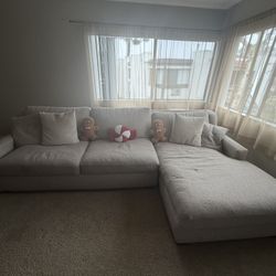 L shape couch 