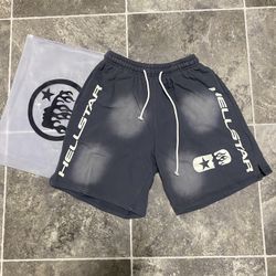 Hellstar Grey shorts