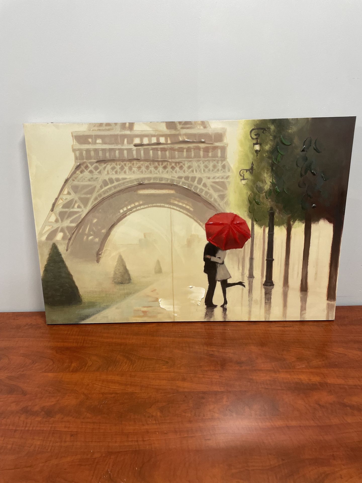 Beautiful “Paris Romance Couples III” Wall Art
