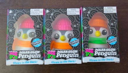 Needoh Polar Glow Penguin