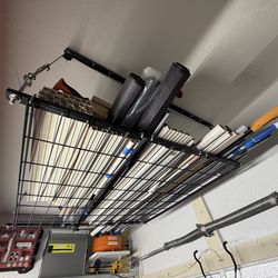 almacenamiento elevado para garajes