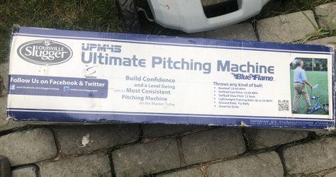 Louisville slugger blue flame pitching machine for Sale in Saint Cloud, FL  - OfferUp