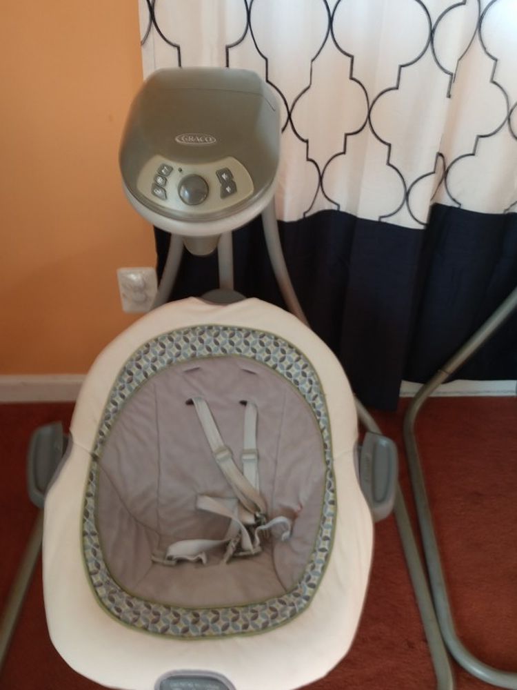 Two Baby Swings Both For $20 Or One For $10
