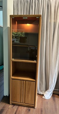 Media Cabinet With Light