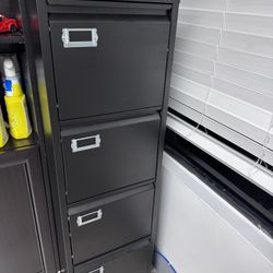 2 (two) Tall File Cabinets.