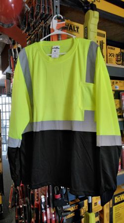 TRUECREST HIGH VISIBILITY SAFETY SHIRT SIZE 4XL,3XL,2XL