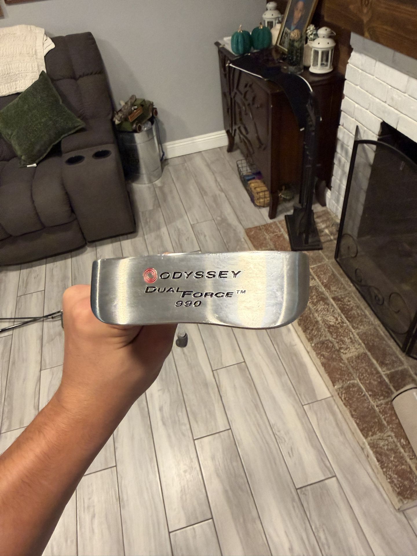 Odyssey dual force 990 left handed putter
